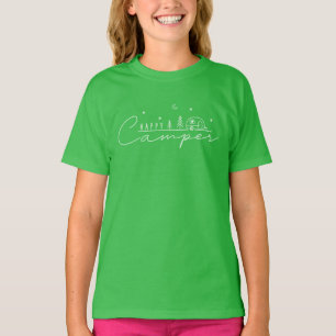 Happy Camper Silhouette T-Shirt