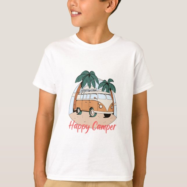 Happy camper T-Shirt (Front)