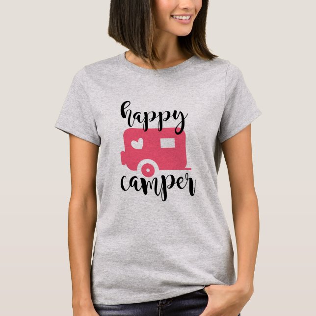 Happy Camper T-Shirt (Front)