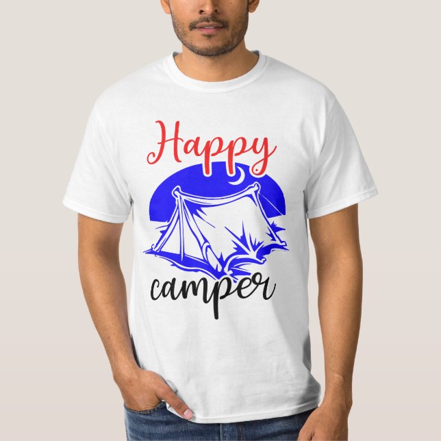 Happy Camper T-Shirt (Front)