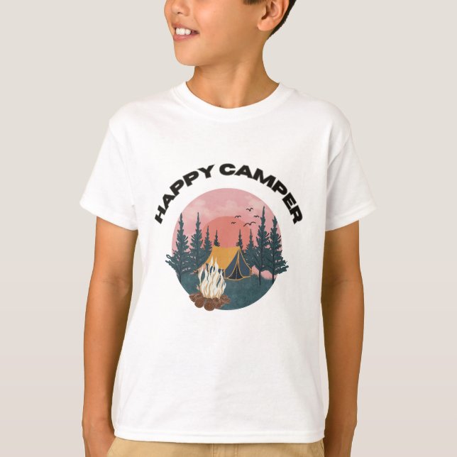 HAPPY CAMPER T-Shirt (Front)