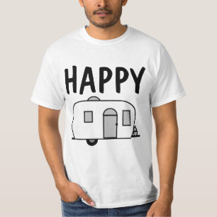Happy Camper T-Shirts, CAMPING T-Shirt