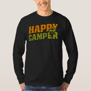 Happy Camper Tent Cool Camping T-Shirt