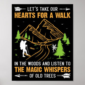 Happy Camper The Magic Whispers Of Old Trees Poster