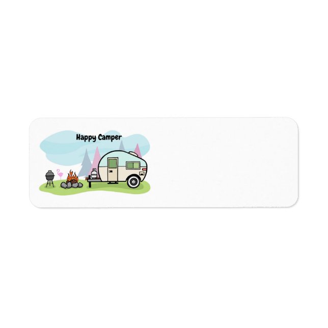 Happy Camper Trailer (Front)