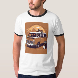 Happy Camper Van Surf T-Shirt