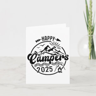 Happy Campers 2025 Card