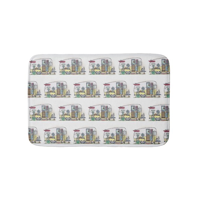 ***HAPPY CAMPER'S*** BATHROOM MAT (Front)