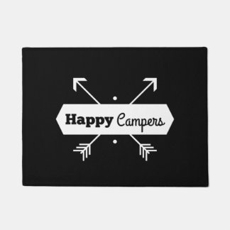 Happy Campers Door Mat