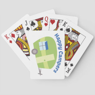 Happy Campers Playing Cards