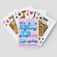 HAPPY CAMPERS Retro Motorhome RV Trailers