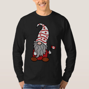 Happy Canada Day Canadian Pride Gnome Flag 1th Of T-Shirt