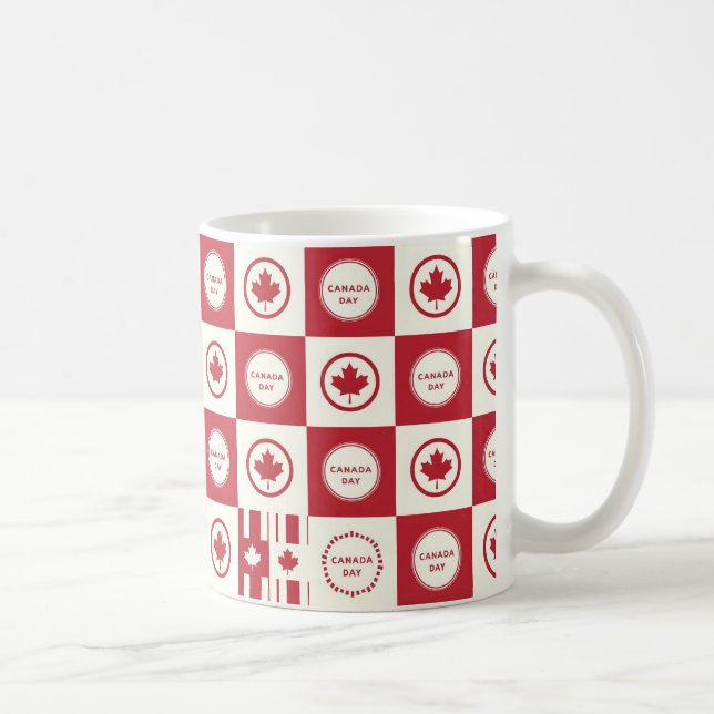 Happy Canada Day Coffee Mug (Right)