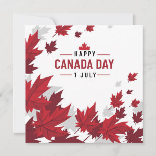 Happy Canada Day Greeting Cards