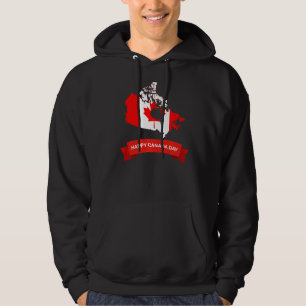 Happy Canada Day It's Canada Day Canadian Maple Le Hoodie