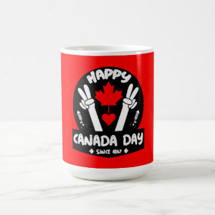 Happy Canada Day July 1 T-Shirt Coffee Mug