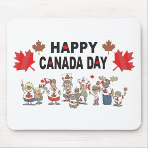 Happy Canada Day Mouse Mat