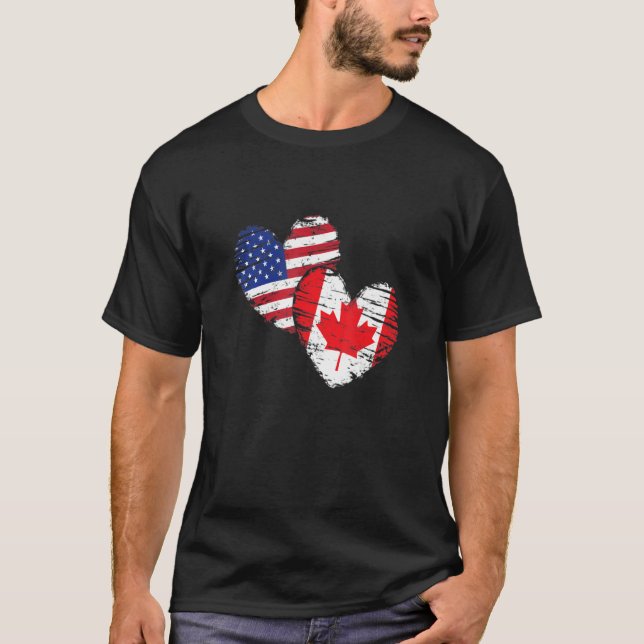 Happy Canada Day T-Shirt (Front)