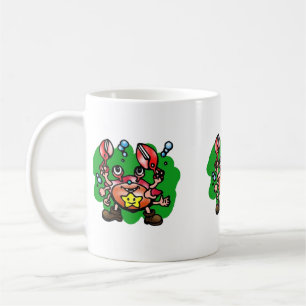 Happy Cancer Crab with Star Coffee Mug