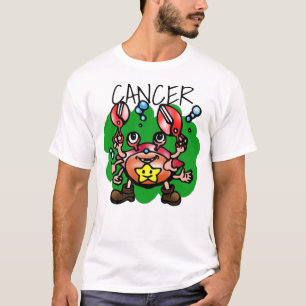 Happy Cancer Crab with Star T-Shirt