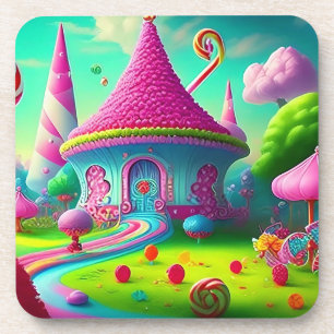 Happy Candyland Coaster