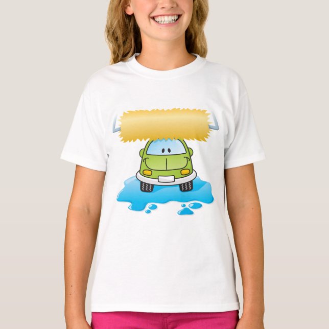 Happy Car Wash T-Shirt (Front)