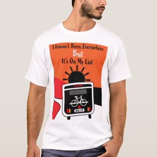 happy caravan camping trip T-Shirt