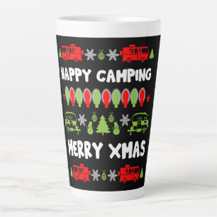 Happy Caravan Christmas Season Latte Mug