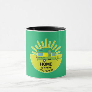 Happy Caravaner Caravan Gifts Caravanning Mu Mug