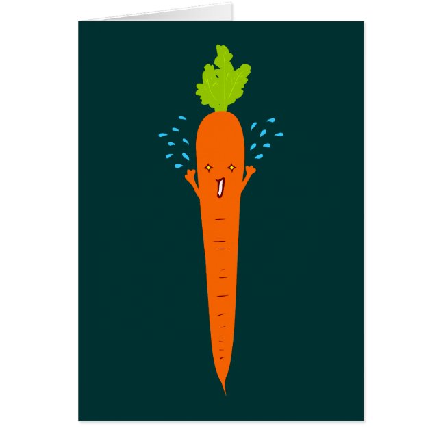 Happy Carrot doodle art (Front)