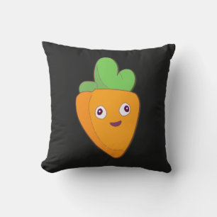 Happy Carrot Top 🥕 Cushion