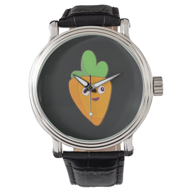 Happy Carrot Top 🥕 Watch (Front)