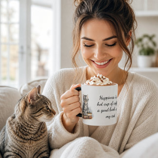 Happy Cat Animal Lovers Mug