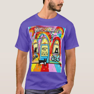 Happy Cat Cafe T-Shirt