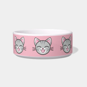 happy cat cat food bowl