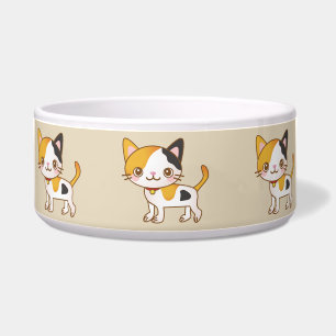 happy cat cat food bowl 