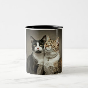 Happy Cat Couple Coffee Mug
