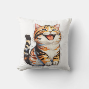 Happy Cat Cushion