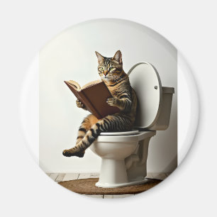 Happy Cat: Cute Kitten Design for Cat Lovers Magnet