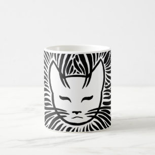 Happy Cat Full Coffee Mug