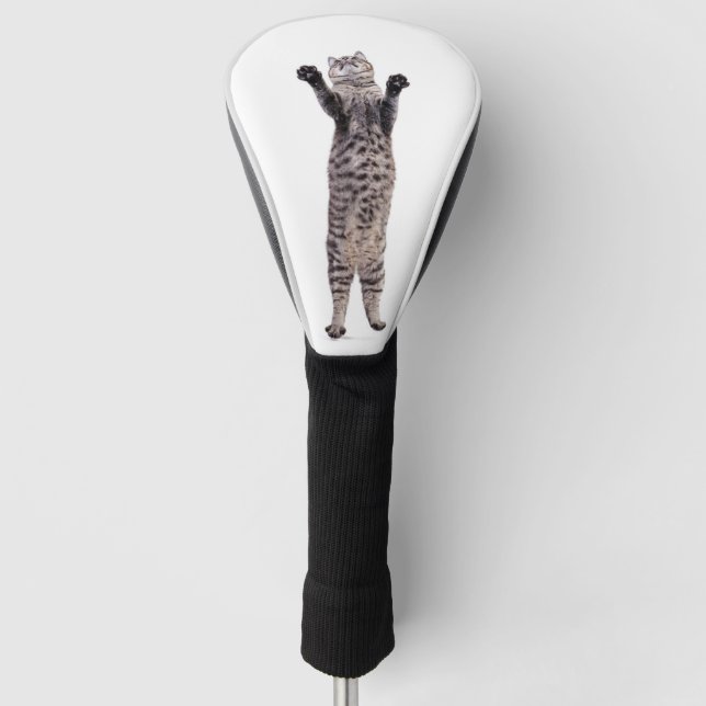 Happy Cat Golf Head Cover (Front)