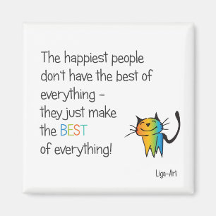 HAppy cat Magnet