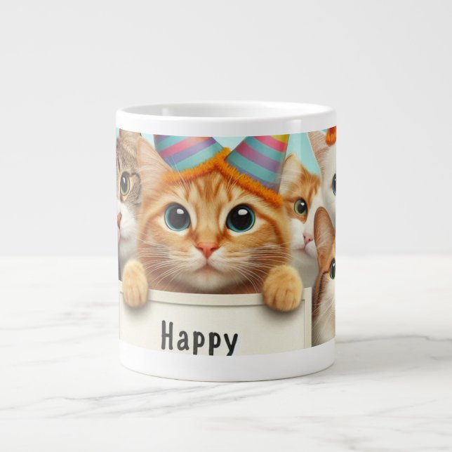 Happy Cat Mug (Front)