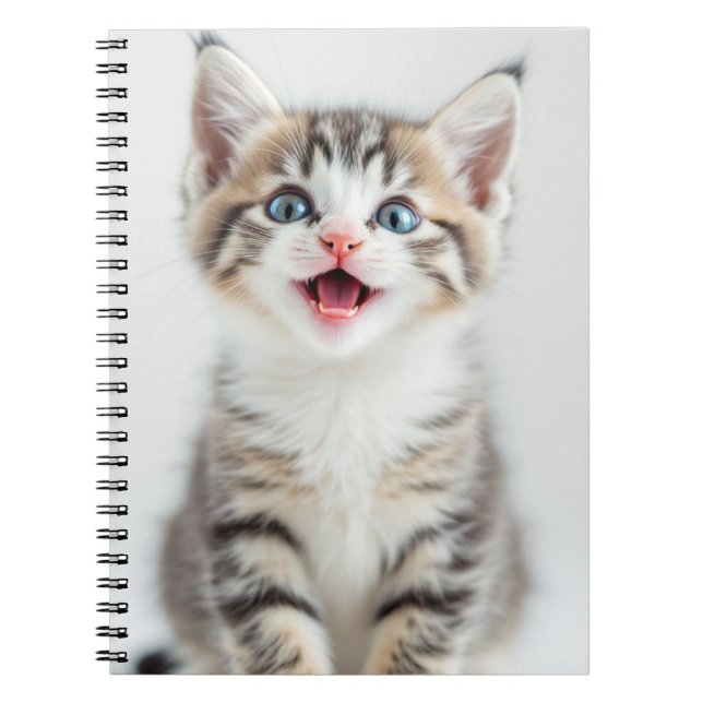 Happy cat notebook (Front)
