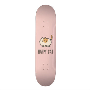 Happy Cat Skateboard