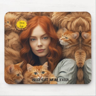 Happy Cats Lover Mouse Mat