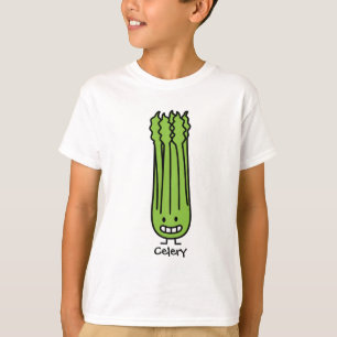 Happy Celery Stalk Bunch green fibre vegetable T-Shirt