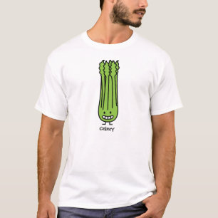 Happy Celery Stalk Bunch green fibre vegetable T-Shirt