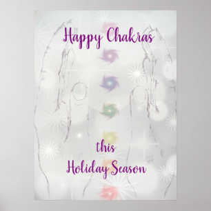 Happy Chakras Holiday Season Poster