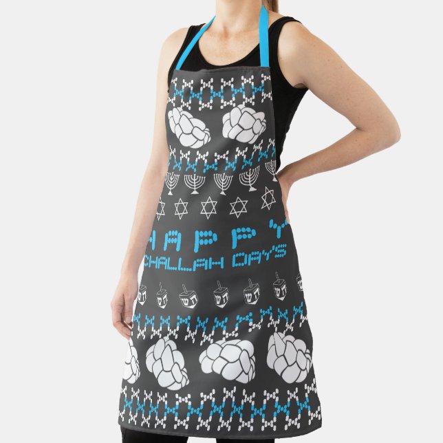 Happy Challah Days Apron (Insitu)